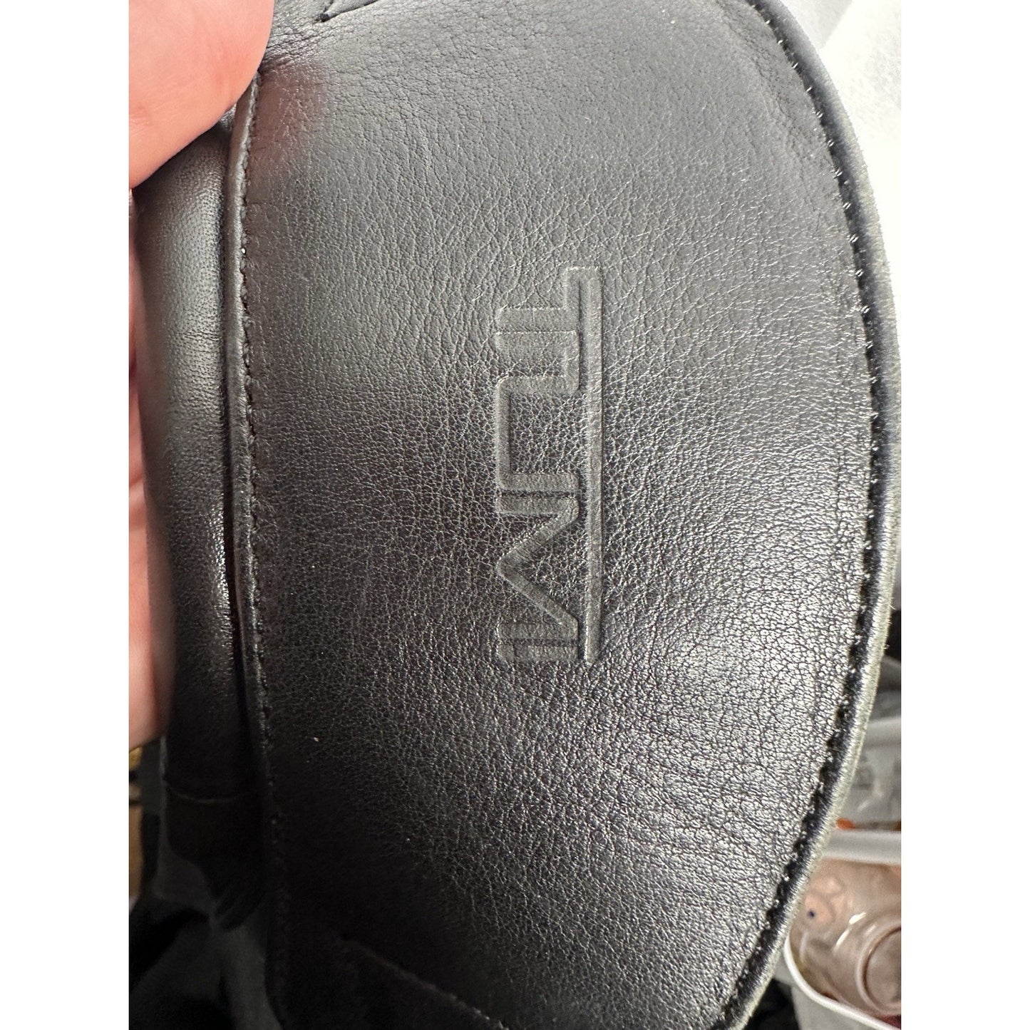 TUMI Boston Bag W/ ID Travel Black Weekender Carry On