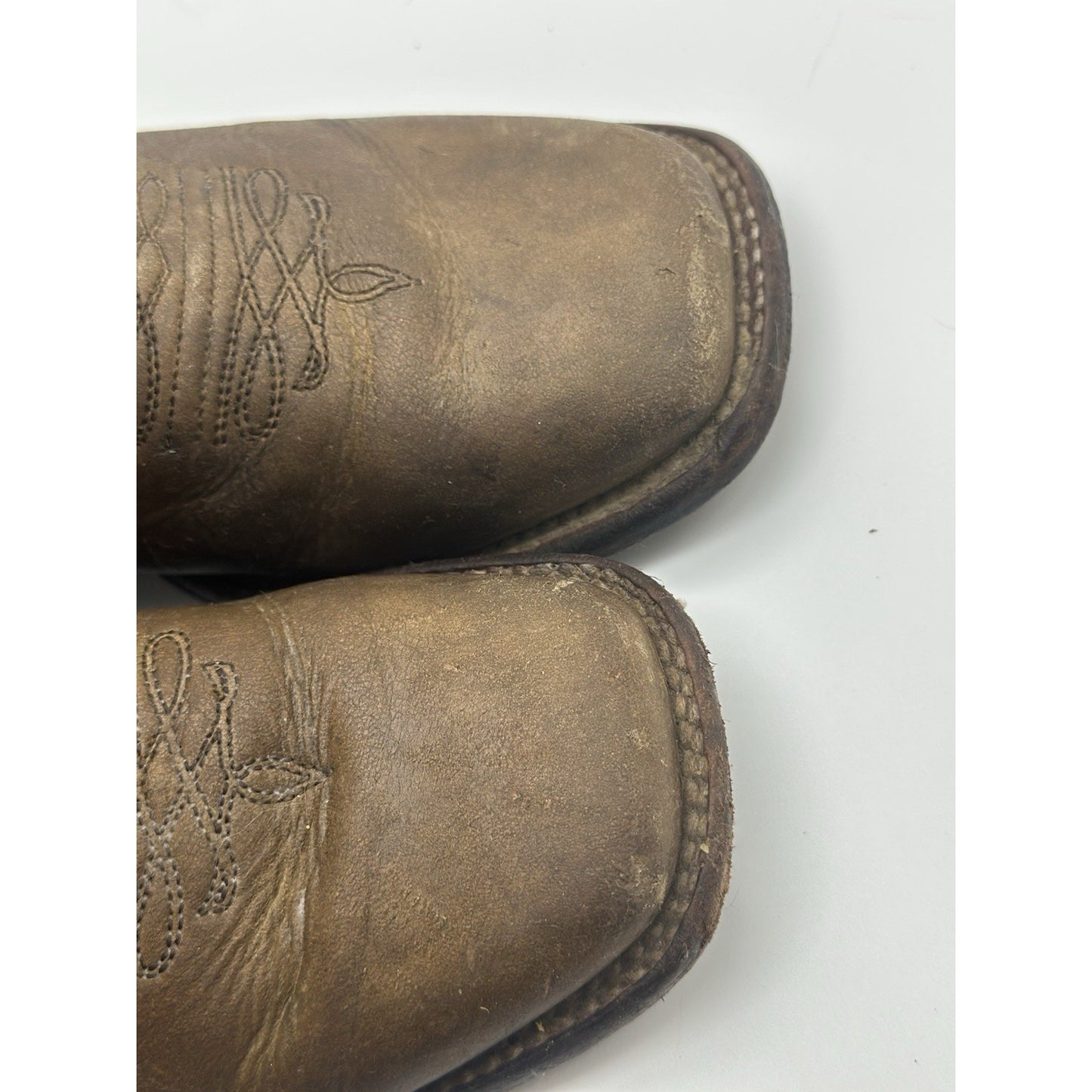 ROPER Womens LULU South Western Cowboy Boots size 6 Brown/Turquoise Cowgirlcore