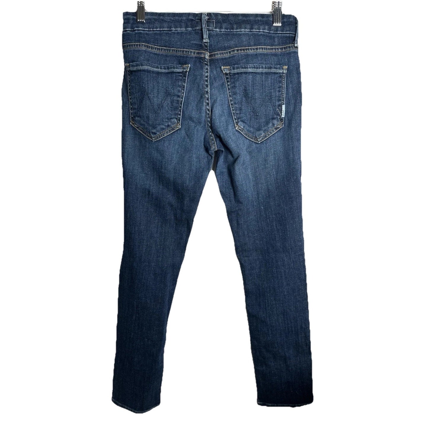 Mother The Looker Crop Jeans Womens Sz 27 Everyday Classic Dark Wash Capsule