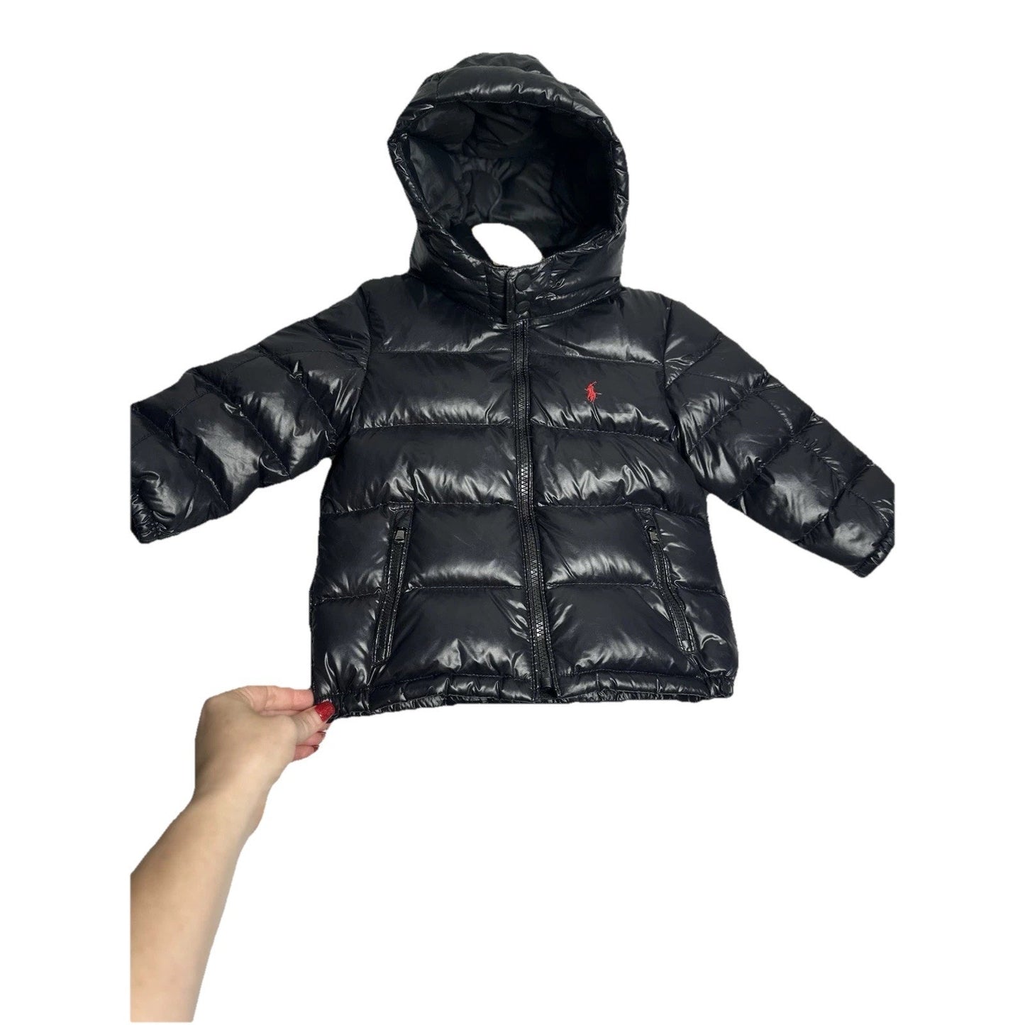 Polo Ralph Lauren Puffer Jacket Todddler Sz 2T Pony Boy