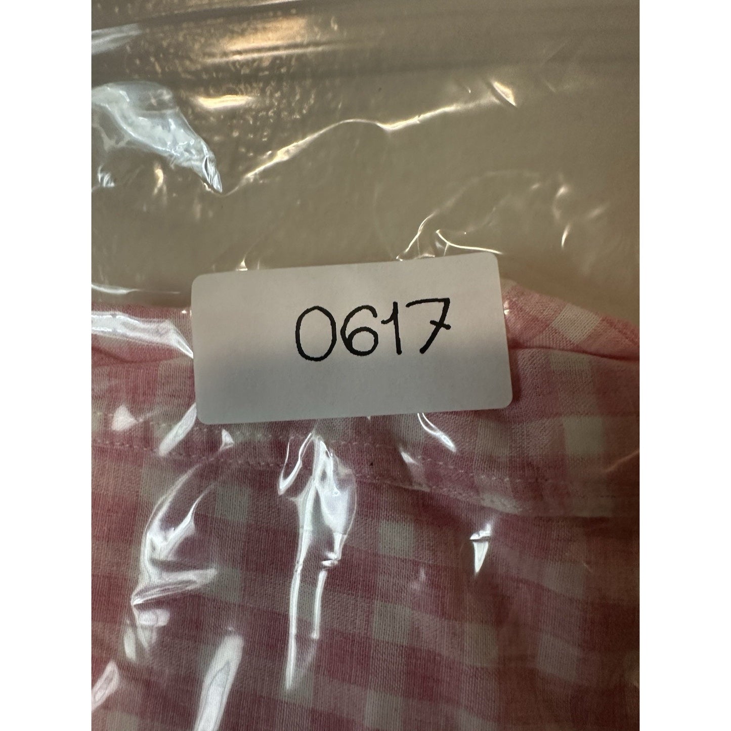 NWT UNTUCKit Calina Gingham Print Long Sleeve Button Down Shirt Size 4