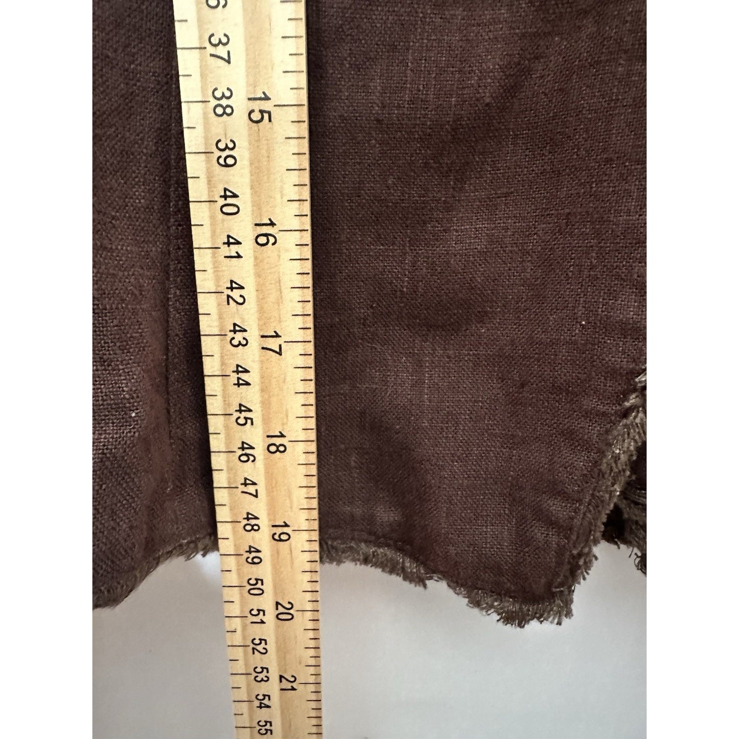Vinage Harve Benard Linen Blazer Womens Sz 8 Chocolate Lightweight Bohemian Boho