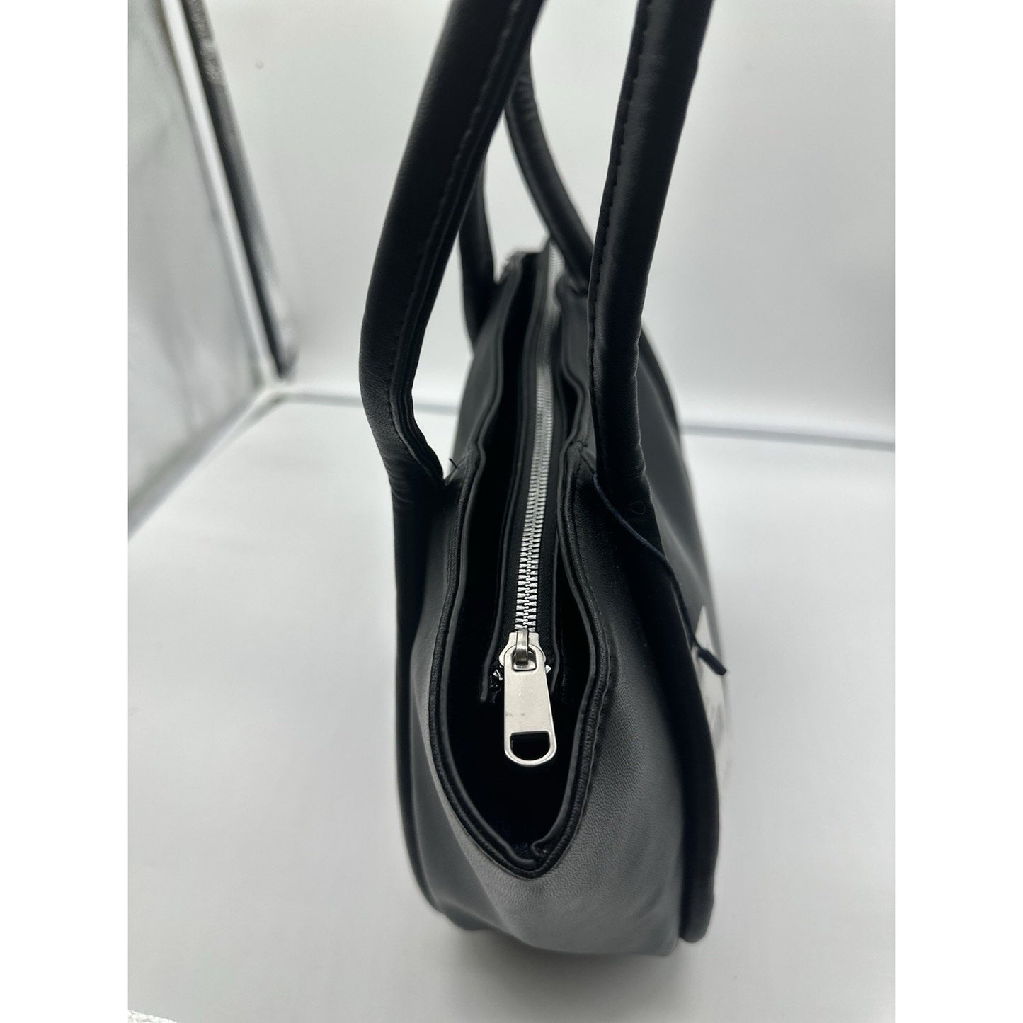 French Connection Anya shoulder bag Black Tote Purse Y2k Retro NWT