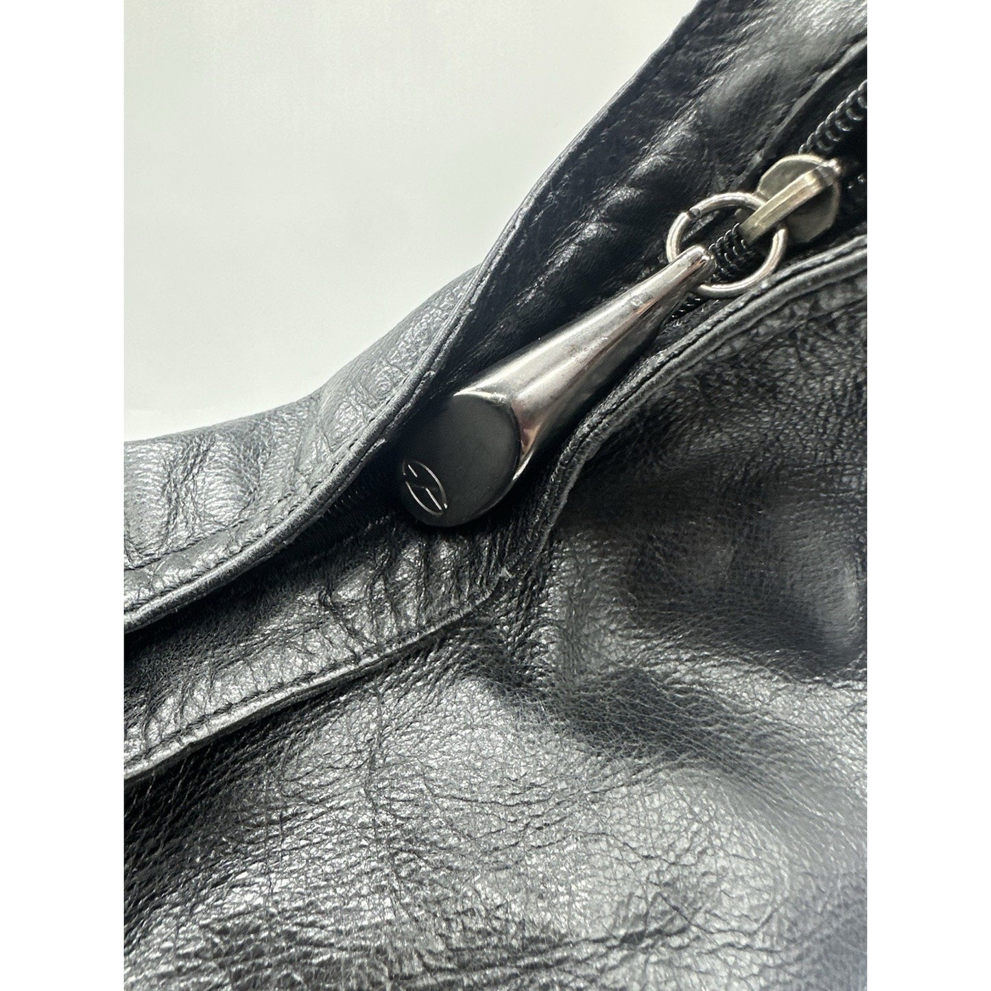 Francesca Bellavita Leather Hobo Handbag Shoulder Bag