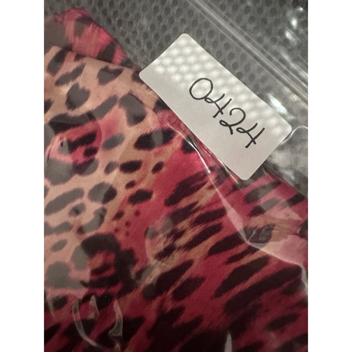 Yitty Kitty Headliner Shaping Open Bust Thong Bodysuit Cheetah Womens Sz 1x