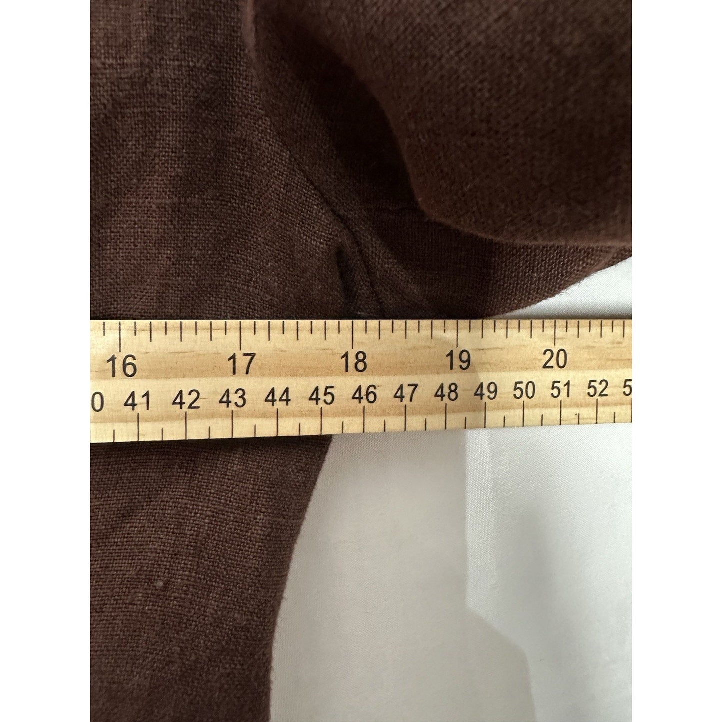 Vinage Harve Benard Linen Blazer Womens Sz 8 Chocolate Lightweight Bohemian Boho