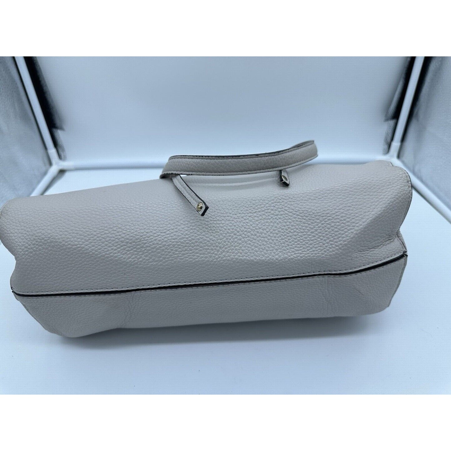 NANETTE LAPORE Light Gray Bowed Shoulder Bag Double Handeled Purse