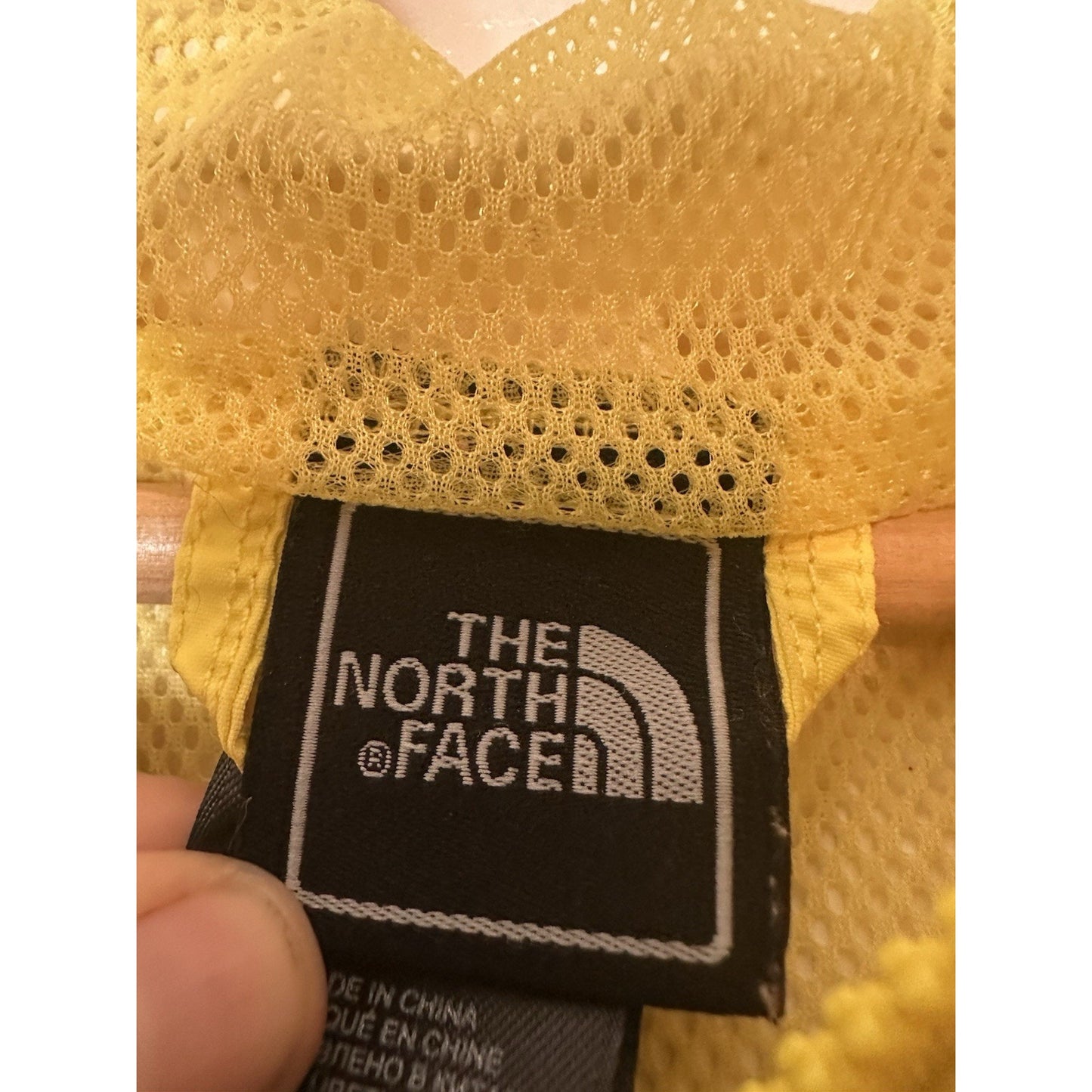The North Face Girls L 14/16 Full Zip Rain Jacket Hooded Layers Outdoors Bright