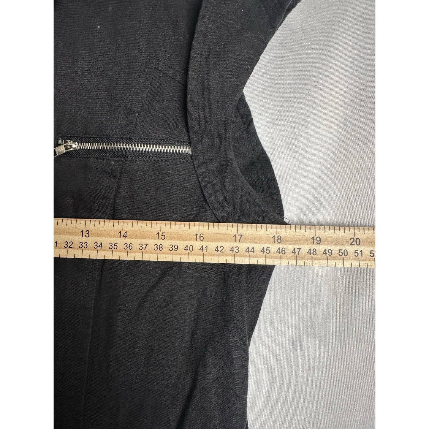 Spense Linen Blend Dress Womens Sz 8 Milatary Goth Steampunk Grunge Gorpcore