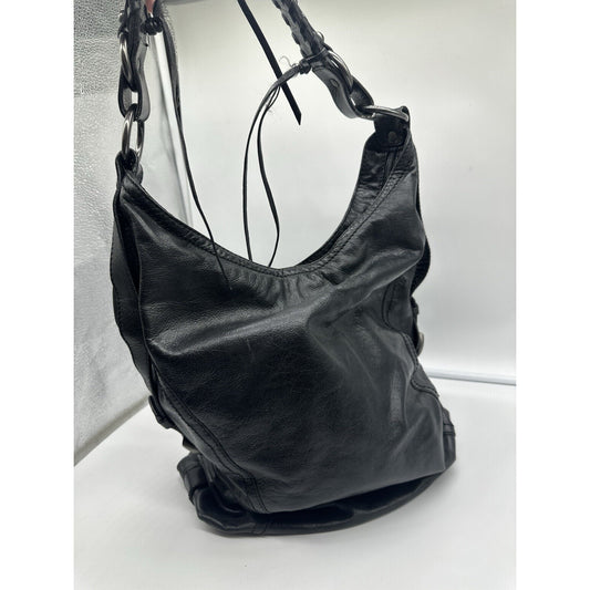 Francesca Bellavita Leather Hobo Handbag Shoulder Bag