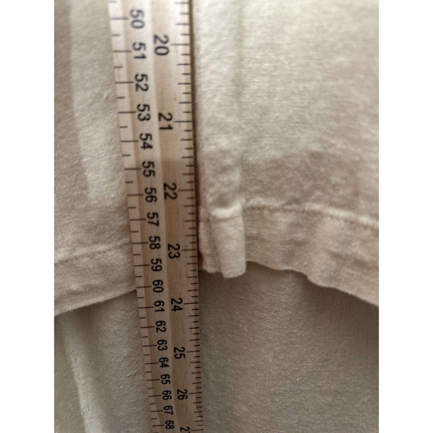Vintage Jane Ashley 2 Pc Womens Sz 3x Embroidered Linen Rayon Blend Neutral