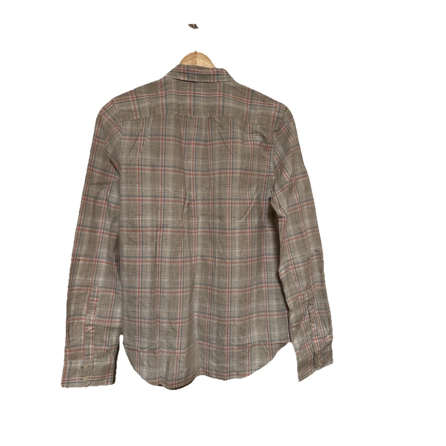 NWT UNTUCKit Chasseles Plaid Long Sleeve Button Down Shirt Size 8