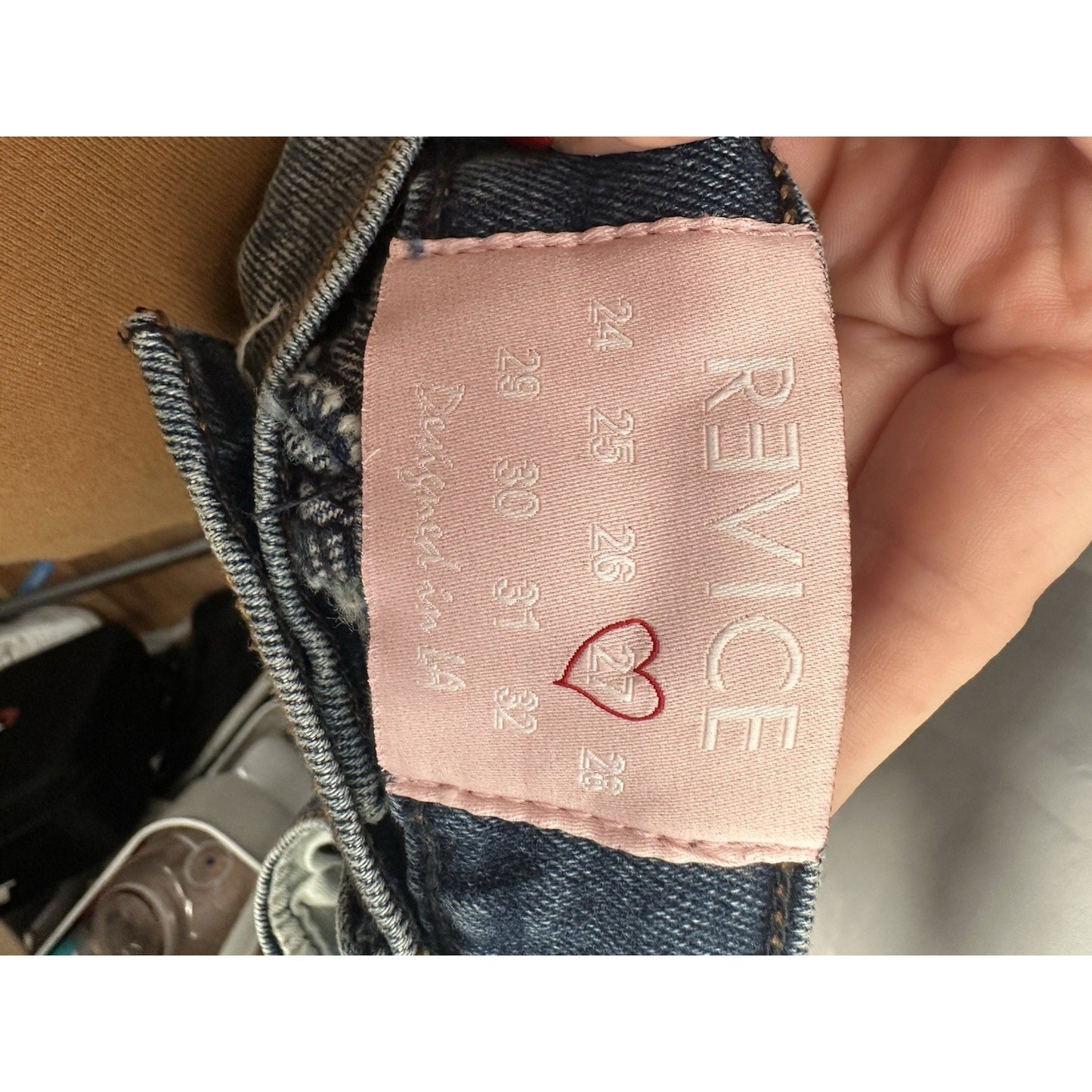 Revice Star Jeans Womens 27 Embroidered Star Western Cowgirlcore South Western