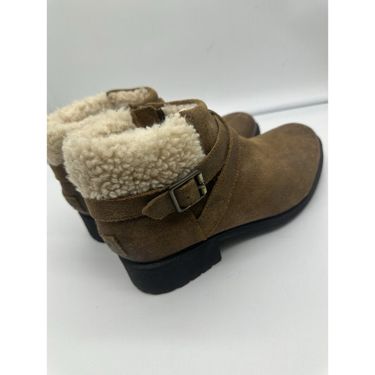 UGG BENSON WOME ANKEL BOOTS LEATHER CHIPMUNK US 9 /UK 7 / EU 40 Chunky