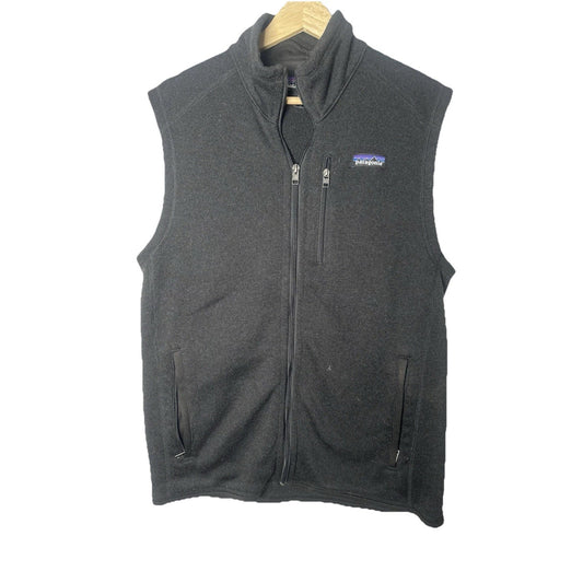Patagonia Fleece Vest Men Sz M Better Sweater Full Zip Layers Camping Hiking