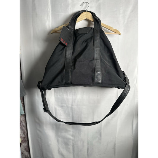 TUMI Boston Bag W/ ID Travel Black Weekender Carry On