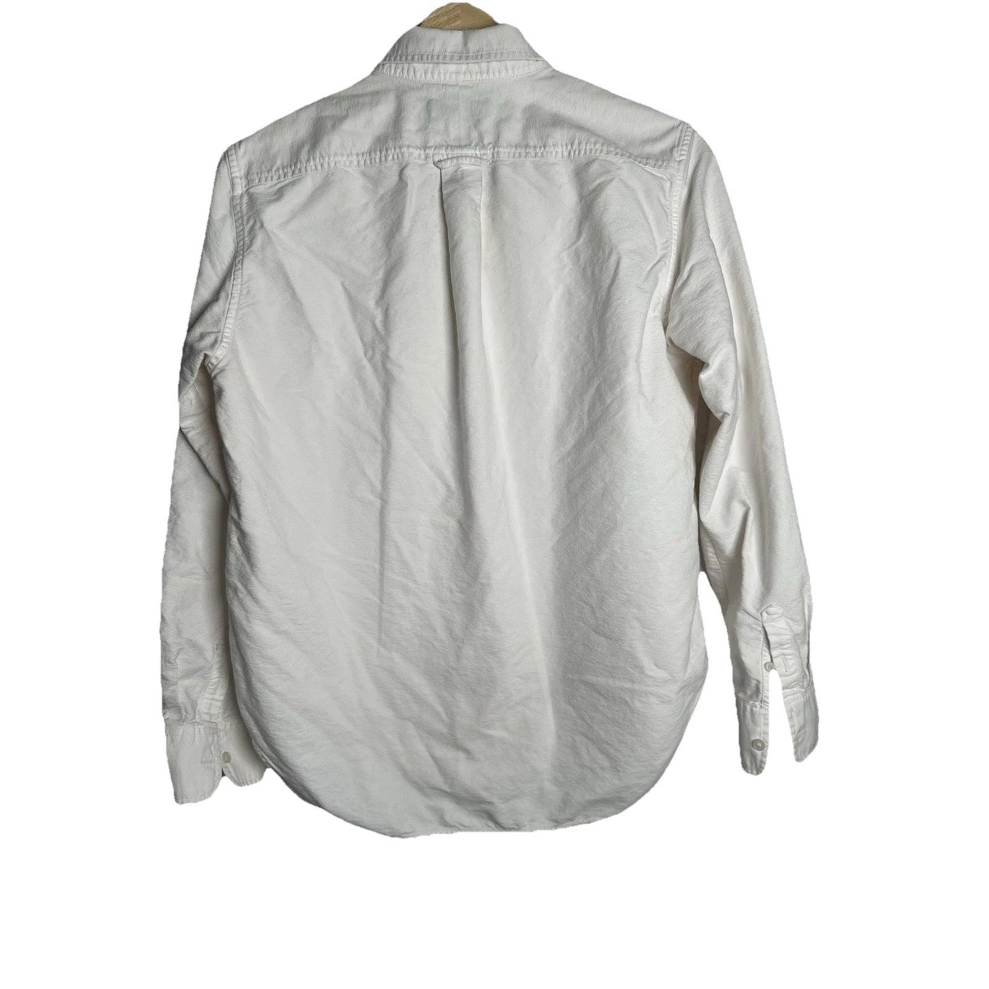 Everlane Button Down White Top Womens Sz 0 Tunic Minimalist Oversized Basic