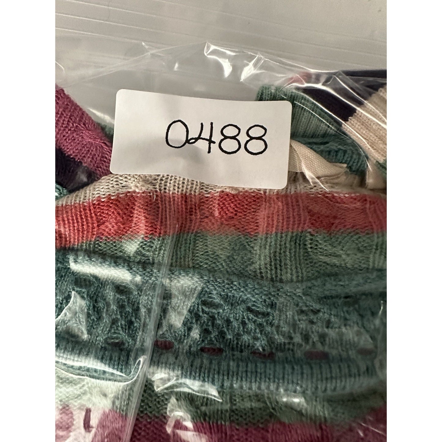 Soft Surroundings Isidor Sweater Women M Silk Cashmere Blend Ribbed Cable Knit