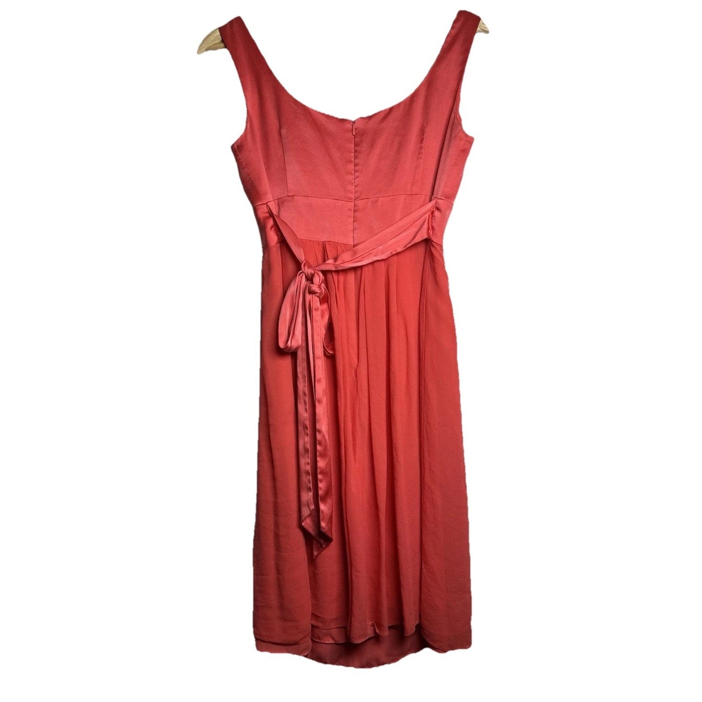 Suzi Chin Maggy Boutique Silk Dress Women 6 Coquette Quiet Luxury Wedding Guest