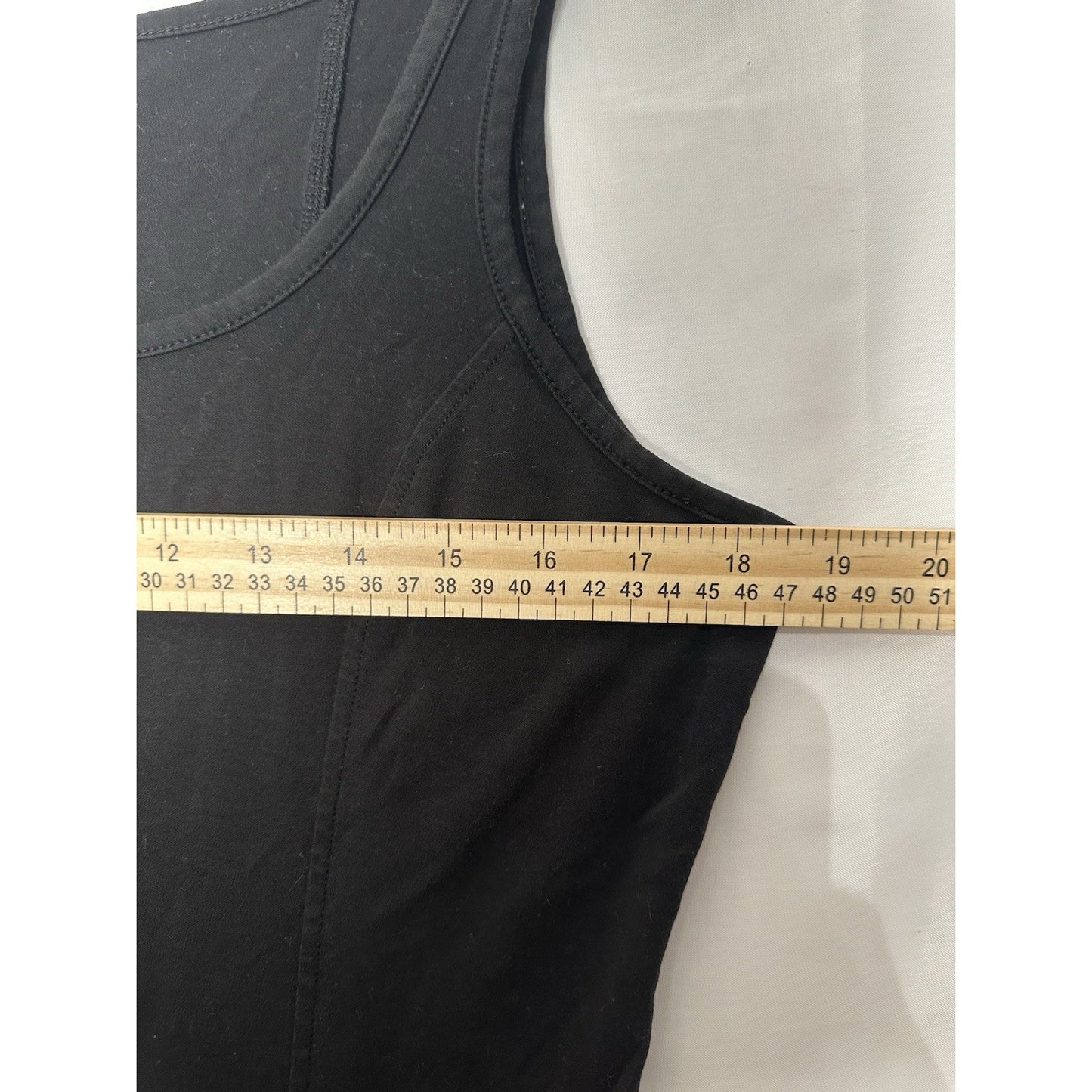 Everlane Sleeveless Jersey The Lux Cotton Flared Midi Dress Womens Sz M Preppy