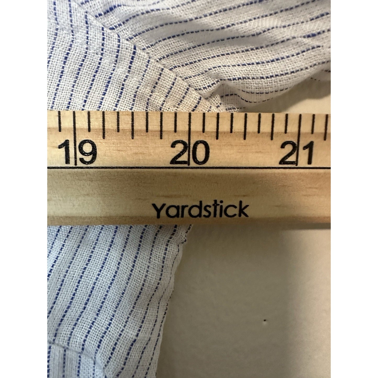 NWT UNTUCKit Linen Blend Angelen Striped Long Sleeve Button Down Shirt Size 0
