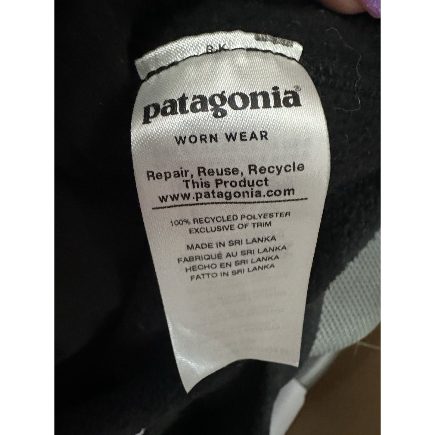 Patagonia Fleece Vest Men Sz M Better Sweater Full Zip Layers Camping Hiking